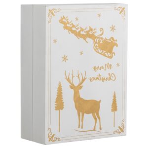 B&iacute;l&yacute; adventn&iacute; kalend&aacute;ř Bloomingville Elimar