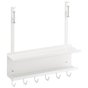 B&iacute;l&yacute; kovov&yacute; organiz&eacute;r na kabely Yamazaki Smart 43 x 11