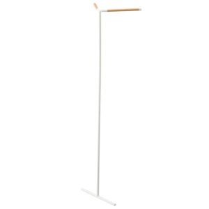 B&iacute;l&yacute; kovov&yacute; stojac&iacute; vě&scaron;&aacute;k Yamazaki Tower 160 cm