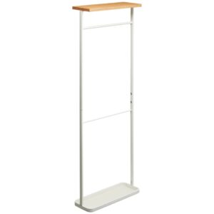 B&iacute;l&yacute; kovov&yacute; stojan Yamazaki Tower 112 x 40 cm