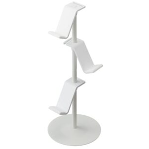 B&iacute;l&yacute; kovov&yacute; stojan na hern&iacute; ovladače Yamazaki Smart 38