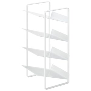 B&iacute;l&yacute; kovov&yacute; stojan na l&aacute;hve Yamazaki Tower 40 cm