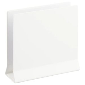 B&iacute;l&yacute; kovov&yacute; stojan na notebook Yamazaki Slim 16 x 5