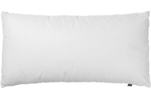 B&iacute;l&yacute; l&aacute;tkov&yacute; pol&scaron;t&aacute;ř Kave Home Nyla 40 x 90 cm