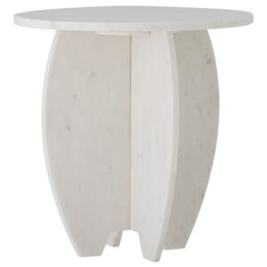 B&iacute;l&yacute; mramorov&yacute; podstavec Bloomingville Sendai 30