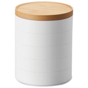 B&iacute;l&yacute; plastov&yacute; organiz&eacute;r na &scaron;perky Yamazaki Tosca 12