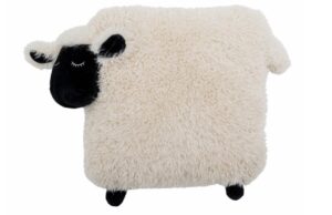 B&iacute;l&yacute; pol&scaron;t&aacute;ř Bloomingville Dolly 46 x 56 cm