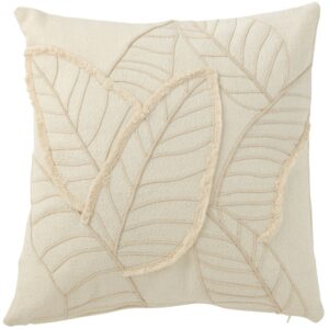 B&iacute;l&yacute; pol&scaron;t&aacute;ř J-line Glynn 43 x 43 cm