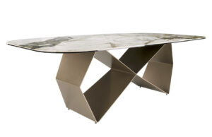 B&iacute;l&yacute; porcel&aacute;nov&yacute; j&iacute;deln&iacute; stůl Angel Cerd&aacute; No. 1140