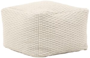 B&iacute;l&yacute; puf Kave Home Mascarell 60 x 60 cm