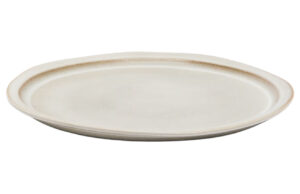 B&iacute;l&yacute; tal&iacute;ř Kave Home Coval 28 cm