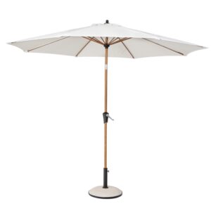 Bizzotto B&iacute;l&yacute; slunečn&iacute;k Palinuro 300 cm