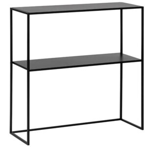 Bizzotto Čern&yacute; kovov&yacute; toaletn&iacute; stolek Alrik 78 x 27 cm