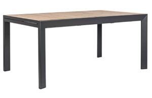 Bizzotto Hlin&iacute;kov&yacute; zahradn&iacute; rozkl&aacute;dac&iacute; stůl Belmar 160/240 x 100 cm