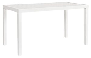 Bizzotto Hlin&iacute;kov&yacute; zahradn&iacute; stůl Hilde 130 x 68 cm