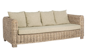 Bizzotto Ratanov&aacute; zahradn&iacute; pohovka s pol&scaron;t&aacute;ři Fortaleza 210 cm