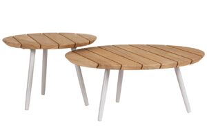 Bizzotto Set dvou zahradn&iacute;ch stolků Talaia II. 50/70 cm