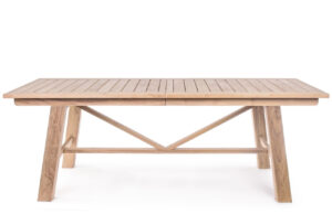 Bizzotto Teakov&yacute; zahradn&iacute; rozkl&aacute;dac&iacute; j&iacute;deln&iacute; stůl Maryland 220/300 x 100 cm