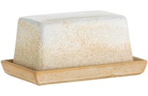 Bloomingville B&eacute;žov&aacute; kameninov&aacute; d&oacute;za na m&aacute;slo Paula