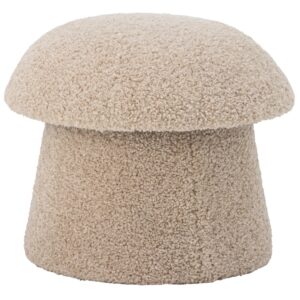 Bloomingville B&eacute;žov&yacute; boucl&eacute; puf Bocca 46 cm