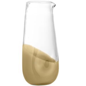 Bloomingville B&eacute;žov&yacute; skleněn&yacute; džb&aacute;n Ballard 1250 ml