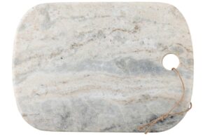 Bloomingville B&iacute;l&eacute; mramorov&eacute; serv&iacute;rovac&iacute; prk&eacute;nko Sibelle 30