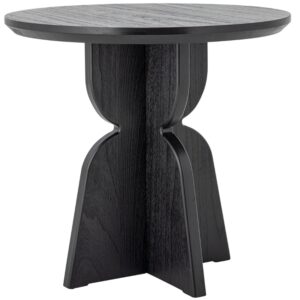 Bloomingville Čern&yacute; dřevěn&yacute; j&iacute;deln&iacute; stůl Vixen 80 cm