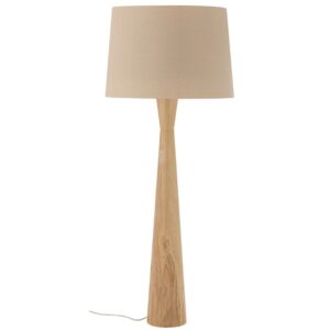 Bloomingville Dřevěn&aacute; stojac&iacute; lampa Leonor 130 cm
