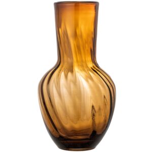 Bloomingville Hněd&aacute; skleněn&aacute; v&aacute;za Saiqa