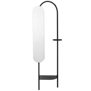 Bloomingville Kovov&yacute; vě&scaron;&aacute;k se zrcadlem Belen