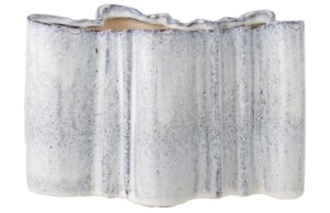 Bloomingville Modr&yacute; kameninov&yacute; květin&aacute;č Lindae 22