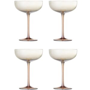 Bloomingville Sada čtyř koktejlov&yacute;ch sklenic Aston 325 ml