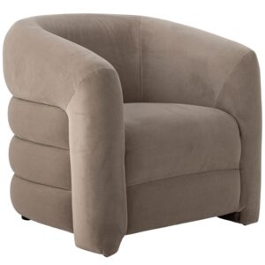 Bloomingville Sametov&eacute; lounge křeslo Joel