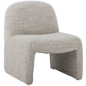 Bloomingville &Scaron;ed&eacute; čalouněn&eacute; dětsk&eacute; křeslo Neel