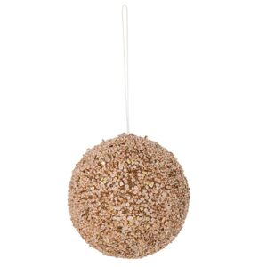 Bloomingville Zlat&aacute; plastov&aacute; v&aacute;nočn&iacute; ozdoba Nicolet 9 cm