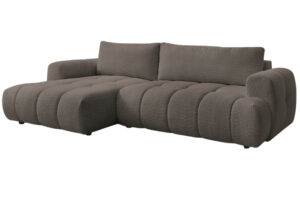 Bobochic Paris Hněd&aacute; boucl&eacute; rozkl&aacute;dac&iacute; pohovka Fuji 292 cm