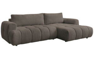 Bobochic Paris Hněd&aacute; boucl&eacute; rozkl&aacute;dac&iacute; pohovka Fuji 292 cm