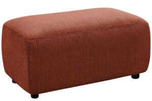 Bobochic Paris Terakotově oranžov&aacute; man&scaron;estrov&aacute; podnožka Enjoy 92 x 48 cm