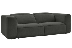 Bobochic Paris Tmavě &scaron;ed&aacute; trojm&iacute;stn&aacute; pohovka William 240 cm