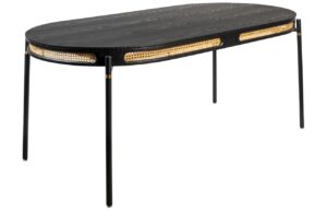 Bold Monkey Dřevěn&yacute; j&iacute;deln&iacute; stůl DON'T STOP THE WEBBING 180 x 90 cm