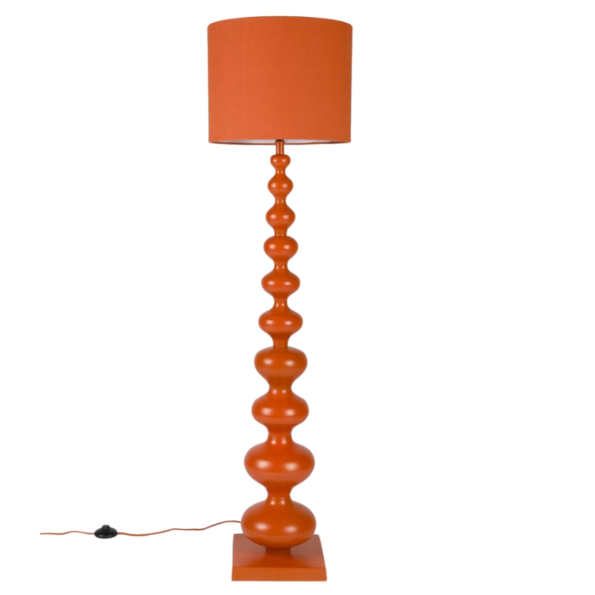 Bold Monkey Kovová stojací lampa When Orange is King 150 cm