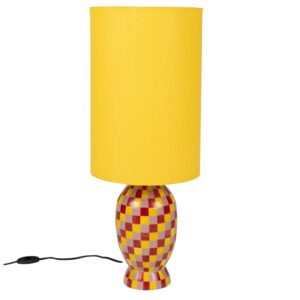 Bold Monkey Kovov&aacute; stoln&iacute; lampa Don't Be Afraid of Colour 70 cm