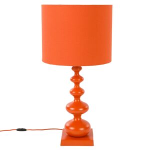Bold Monkey Kovov&aacute; stoln&iacute; lampa When Orange is King 78 cm