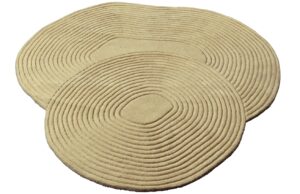 Bolia B&eacute;žov&yacute; vlněn&yacute; koberec Zen 140 x 145 cm