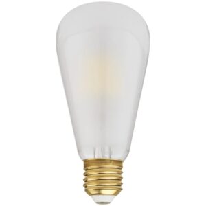 Bolia B&iacute;l&aacute; stm&iacute;vateln&aacute; LED ž&aacute;rovka Edison E27 6W