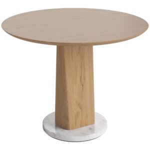 Bolia Dubov&yacute; n&iacute;zk&yacute; odkl&aacute;dac&iacute; stolek Root 60 cm s mramorovou podstavou