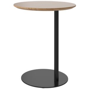 Bolia Dubov&yacute; odkl&aacute;dac&iacute; stolek Pillar 45 cm s černou podnož&iacute;