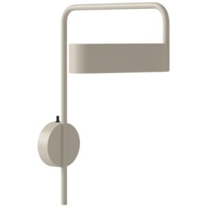 Bolia Kr&eacute;mově b&iacute;l&eacute; kovov&eacute; n&aacute;stěnn&eacute; světlo Scribe