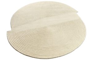 Bolia Kr&eacute;mově b&iacute;l&yacute; vlněn&yacute; koberec Zen 157 x 180 cm