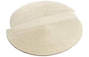 Bolia Kr&eacute;mově b&iacute;l&yacute; vlněn&yacute; koberec Zen 209 x 240 cm